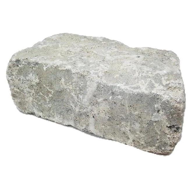 11-in x 4-in x 6-in Heritage Gray Concrete Retaining Wall Block