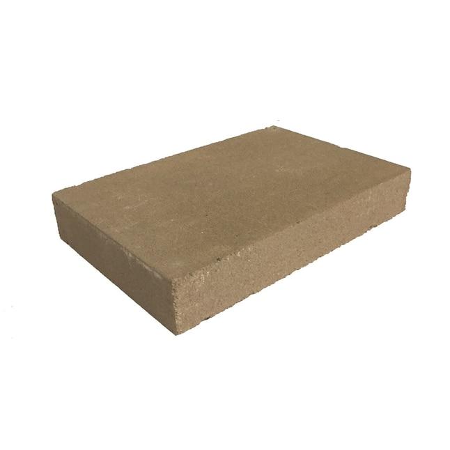 12-in x 2-in x 8-in Tan Concrete Retaining Wall Cap