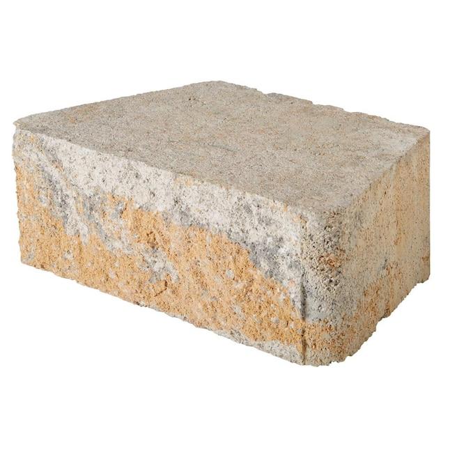 12-in x 4-in x 7-in Yukon/Hard Split Face Concrete Retaining Wall Block