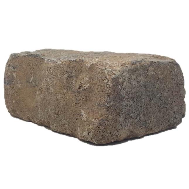 8-in x 3-in x 4-in Sahara Sand Concrete Retaining Wall Block