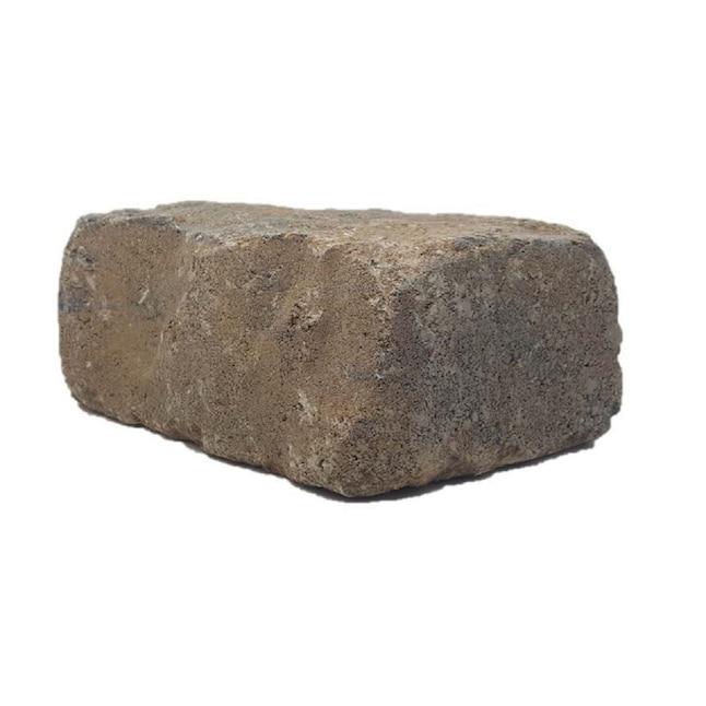 8-in x 3-in x 4-in Sahara Sand Concrete Retaining Wall Block