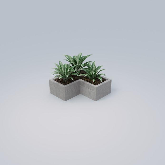 DESIGNFORMS L Planter