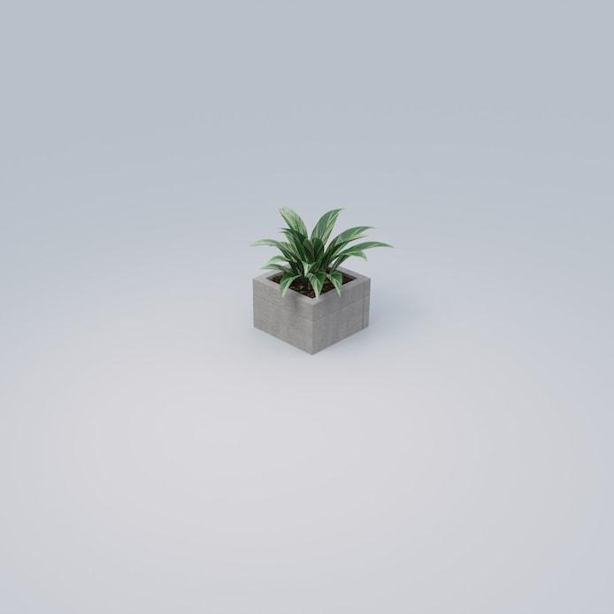 DESIGNFORMS Square Planter