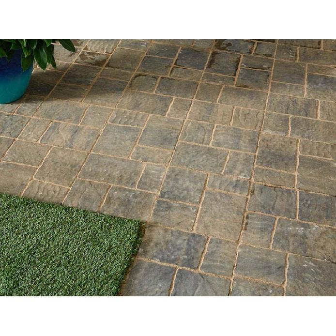 Four Cobble 16x16 Patio Stone Project