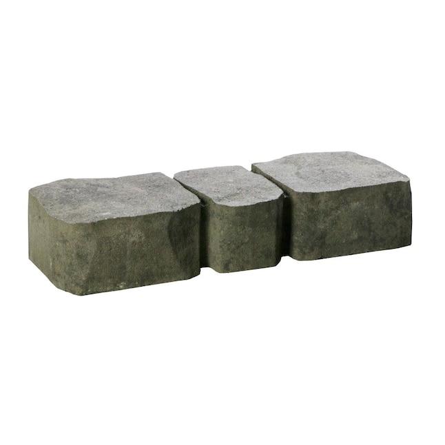 Haloedge 15.75-in L x 5.25-in W x 3-in H Gray Concrete Straight Edging Stone