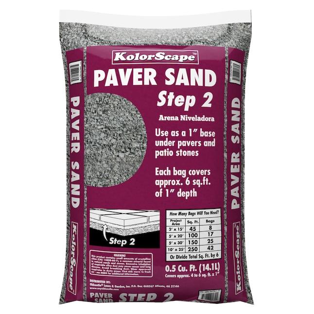 Step 2 0.5-cu ft Tan/Brown Leveling Paver Sand