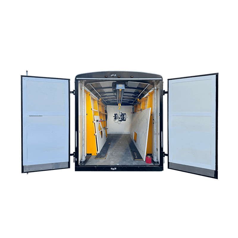 Install Trailer with Crane - view 2